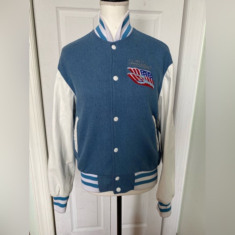 1981 - 20th Anniversary Beach Boys Tour Jacket in Varsity Style